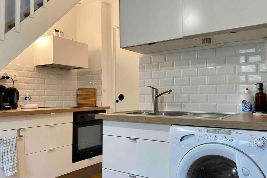 Le Staybussy - Duplex Proche Disneyland & Paris Bagian luar foto